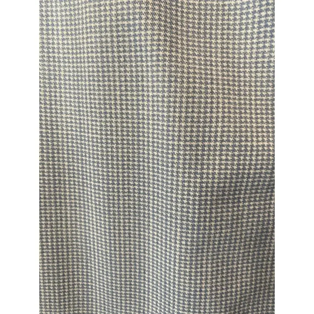 NWT Stitch Fix Liverpool Recycled Cotton Blue Houndstooth Pencil Skirt 16